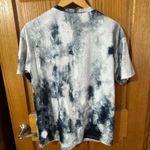 SheIn Blue Tie Dye Pump Cover Graphic Tee - Medium Photo 1