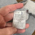 Maison Margiela Womens Crewneck 48 Medium Long Sleeve Cotton Italian Designer Gray Photo 3