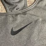 Nike  Grey Logo Sports Bra Photo 3