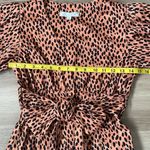 Love, Whit by Whitney Port Dotted Puffed Sleeve Dress Size S Button up Midi Photo 5