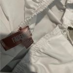 Chic White Camisole with Red Bow Details Size M Photo 1