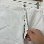 Old Navy {28}  High Waisted O.G. Straight Cut Off Jean Mini Skirt 28 White Photo 3