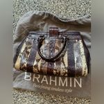 Brahmin EUC  LEATHER ANNABELLE SATCHEL BAG Photo 6