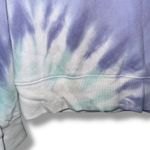 Wildfox  Tie Dye‎ Hoodie XS Purple Blue Green White Casual Pullover Sweatshirt Photo 4