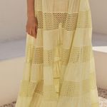 Anthropologie  Sheer Lace Tiered Midi Dress Photo 2