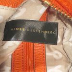 Aimee Kestenberg  Leather Milan Bum Bag in Flame Haircalf Real Fur Photo 6