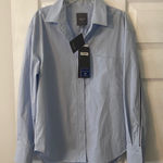 Lysse LYSEE Sky  Blue Dress Shirt size S long sleeve length 26” bust 36” brand new Photo 0