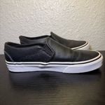 Vans  Women's‎ Asher Perforated Slip On Sneaker Shoes Skate Loafers Black Size 7 Photo 6