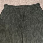 Athleta  Retreat Linen‎ High Rise Wide Leg Pant Raining Aspen Olive Large Petite Photo 7