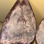 Frye  women's brown‎ leather stud trim western mule clog shoes size 7.5 Y2K Photo 7