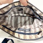 LUG RAINBOW Pattern NAVY SWIVEL CROSSBODY BAG PURSE Lugnut Blue Photo 1