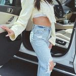 ZARA  butter yellow zip jacket Photo 2