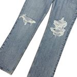 AGOLDE  Lana Distressed Straight Jeans, Backdrop, 24” Photo 9