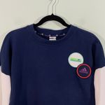 Adidas  X Stella McCartney Space Crew Patchwork Pullover Sweatshirt Size S Photo 1