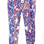 Max Mara EMME by MARELLA Floral Stretch Mid Rise IAMBO Ankle Pants Photo 5