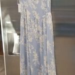 Reformation 💕💕 Eleni Dress ~ Aliso Blue Floral Print 10 NWT Photo 7