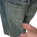 joe's jeans  Denim Chambray Embroidered Sleeveless‎ Dress Size Medium Photo 4