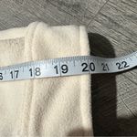 Shinestar Button Up Cream Coat Women’s jacket soft XL collared light yellow forma; Photo 6