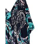 Elle  Womens Sundress Mosaic Voyage Print Beach Cruise‎ Summer Maxi Dress Small Photo 2