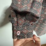 Liz Claiborne  oriental print silk blouse size 4p Photo 7