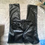 NYDJ Black Leather Pants Photo 1