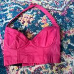 wilson's leather  Pink halter top xs Photo 1