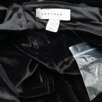 Topshop  | Velvet Open Back Mini Dress In Black Photo 5