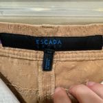 Escada‎ Sport Josephine WIDE Leg Chino Khaki Pants Women's 36 Photo 3