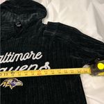 NFL Baltimore Ravens Black Sleep Lounge Hoodie Sweater Women’s Size Medium Photo 6
