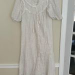 Cleobella  white Maxi Dress with Button Detail Photo 0