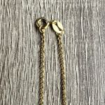 Love Lisa Large Glam Pave Italian Horn Necklace Gold Photo 3