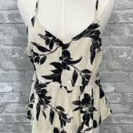 Monteau  Linen Floral Tank Top Photo 0