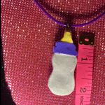 Boutique Baby Bottle Necklace Pregnancy Gift Baby Bottle Choker Adult Baby Shower Photo 1