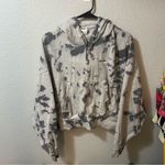 Nike Tie Dye Boxy Crop Hoodie SMALL Photo 1