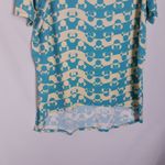 LuLaRoe  Tunic Top Women's Size Large Oversized Fit Short Sleeve Shirt Blouse Photo 3