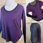 Nike purple and black mesh top M Photo 1