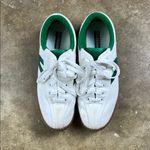 Tretorn  White and Green Nylite Classic Sneakers with gum sole
Size: 8 Photo 0