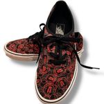 Vans RARE x Disney Mickey Mouse Authentic Lace Up Sneakers Red Black 7.5 W 6 M Photo 0