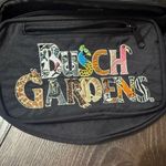Busch Gardens Rare Animal Print Black Fanny Pack Photo 1