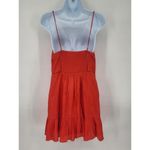 Urban Outfitters Red Cut-Out Corset Mini Dress Women's Size Medium Photo 1