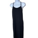 Fabletics Black Racerback Sleeveless Maxi Dress Womens Stretchy Small Photo 1