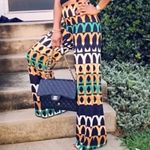 ZARA  High Waist Wide Leg Geometric Tribal Safari Print Palazzo Pants Size XS‎ Photo 2