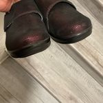 Alegria  Lauryn Burgundy Metallic Leather Shoes Photo 7