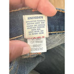 True Religion  Low Rise y2k Flare Jeans Bridget dark Blue Denim SIZE 30 Photo 2