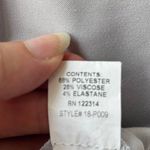 Peace of Cloth Bermuda Womens Short Sz 6 Preppy Career Stretch Cuff Trouser Gray Photo 8