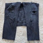 PacSun  Distressed Black Denim Jeans - Size 27 Photo 2