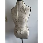 Neiman Marcus Vintage  Evening Bag Silver Beaded  Purse chain‎ strap Photo 3