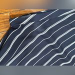 ECI  Navy and White Striped Jumpsuit Photo 12