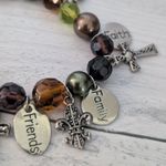 Alexa's Angels Charm Bracelet Cross Faith Family Friends Photo 2