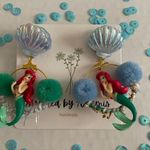 The little mermaid earrings Red Photo 4